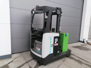 1.6Ton elektrische 2dehands reachtruck UniCarriers - Mitsubishi - Wybo Lifting