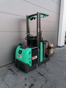 Elektrische orderpicker Mitsubishi - Wybo Lifting