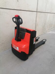 jonge 2de hands 1.6Ton elektrische transpallet BT - Toyota - Wybo Lifting Waregem