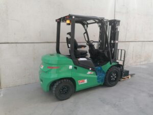 nieuwe 3.5Ton budget heftruck - goedkope elektrische heftruck Mitsubishi (B-serie) - Wybo Lifting