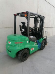 nieuwe 3.5Ton budget heftruck - goedkope elektrische heftruck Mitsubishi (B-serie) - Wybo Lifting