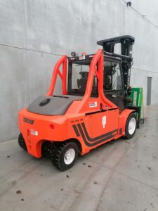 Mitsubishi - Carer tweedehands Nieuwe zware elektrische heftruck - Heavy duty - Wybo Lifting